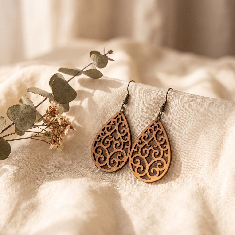 Laser cut jewelry
