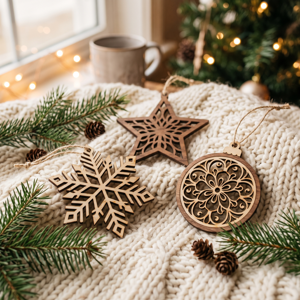 Seasonal laser designs